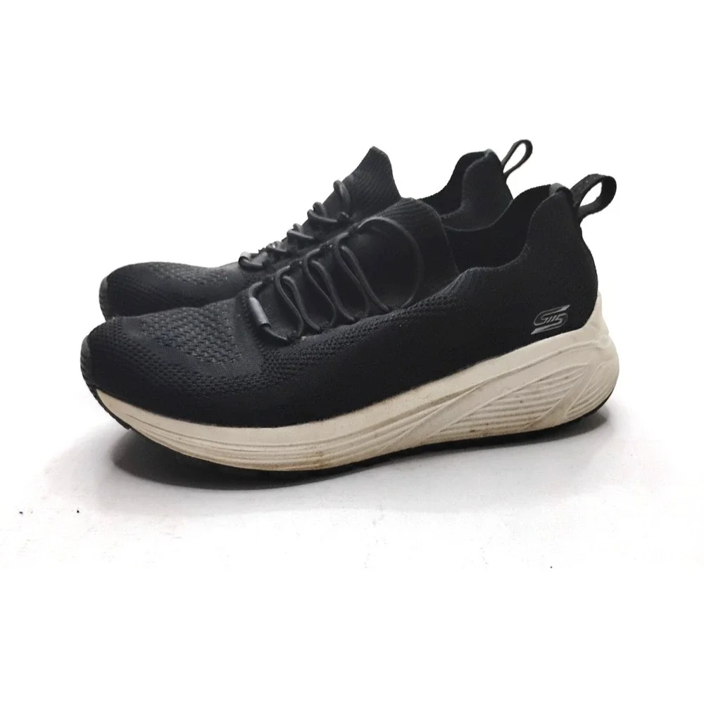 SKECHERS‎ Women's Size 7.5 Sparrow 2.0 Memory Foam Stretch Fit Slip On Black